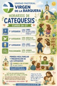 Lee más sobre el artículo Catequesis 2026-2027: Caminamos juntos en la fe